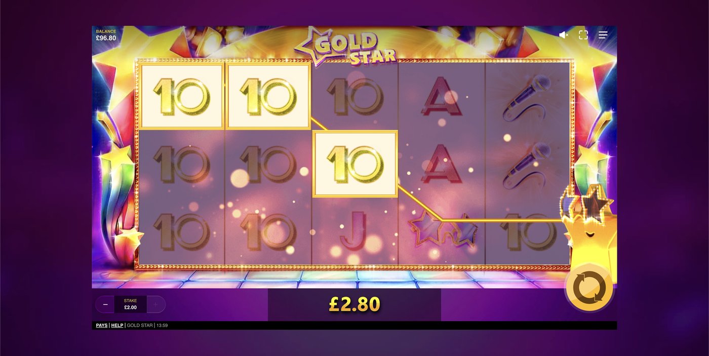 Gold Star: image of winning