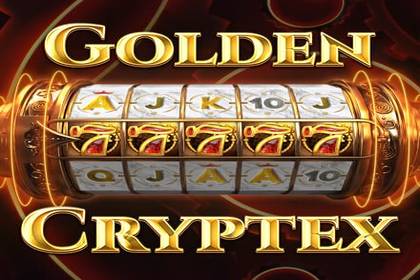 Golden Cryptex Online Slot Logo