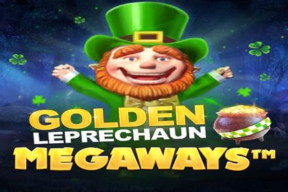Golden Leprechaun Megaways Online Slot Logo