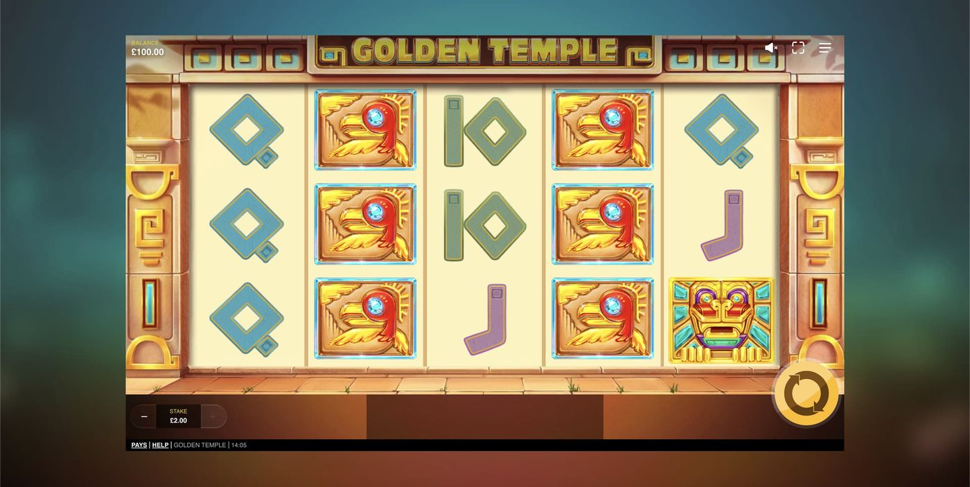 Golden Temple: image of main menu