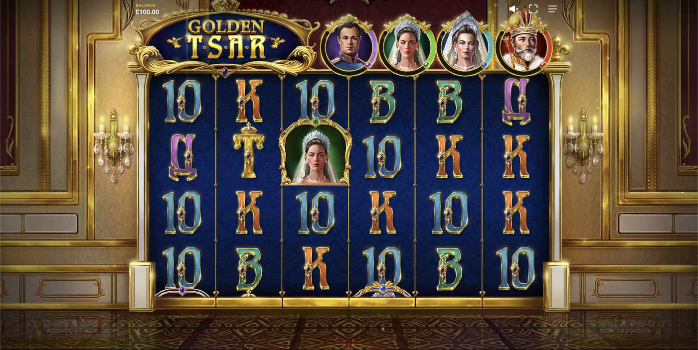 Golden Tsar: image of main menu