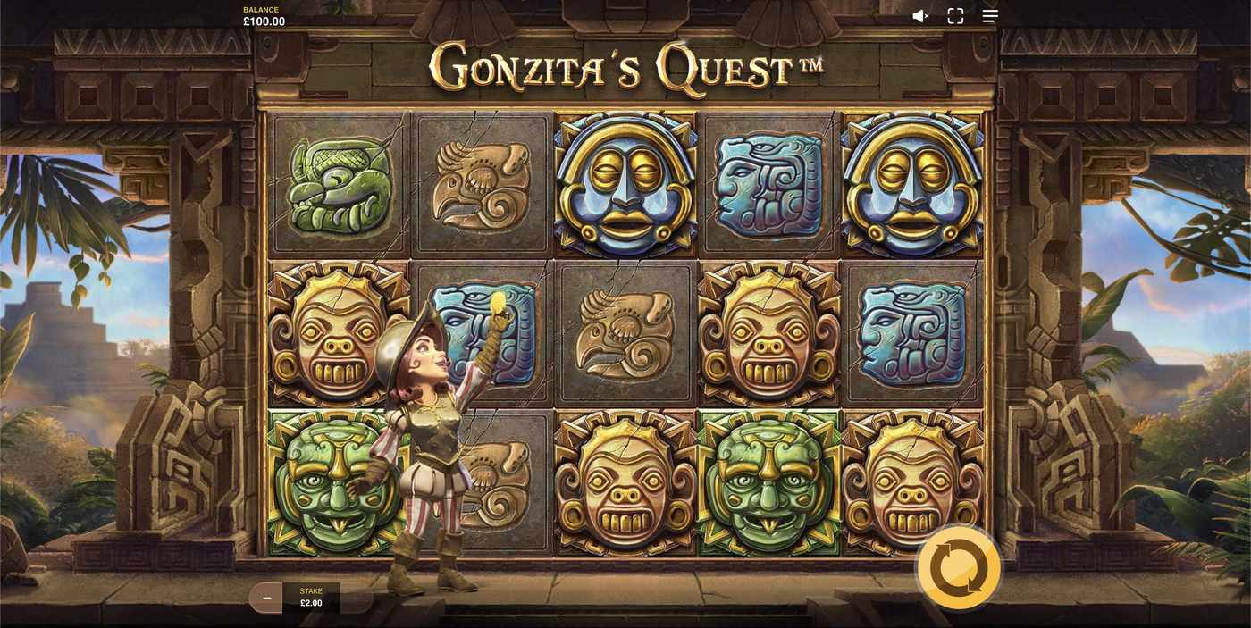 Gonzita's Quest: image of main menu