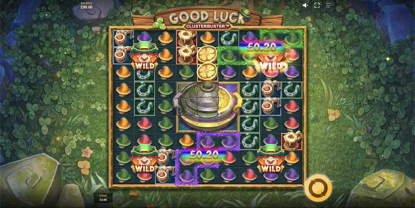 Good Luck Clusterbuster: image of winning