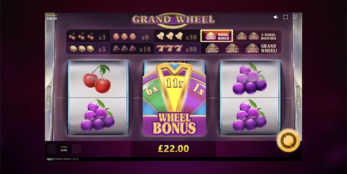 Grand Wheel: image of winning