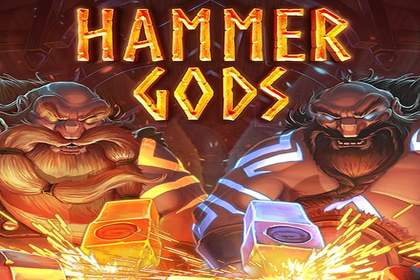 Hammer Gods Online Slot Logo