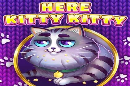 Here Kitty Kitty Online Slot Logo