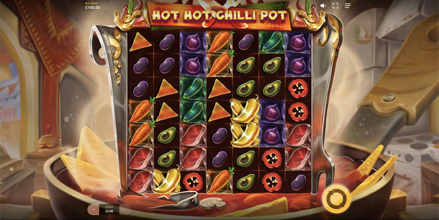 Hot Hot Chilli Pot: image of main menu