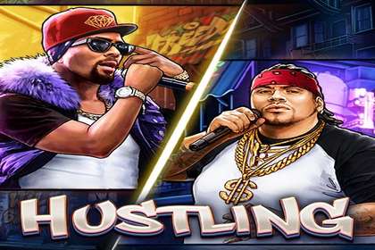Hustling Online Slot Logo