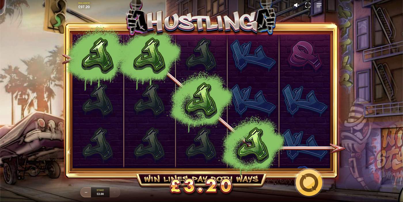 Hustling: image of winning