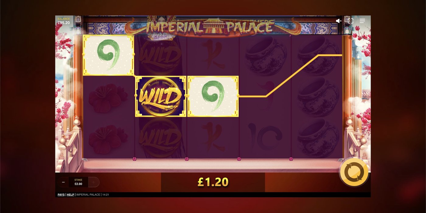 Imperial Palace: image of winning