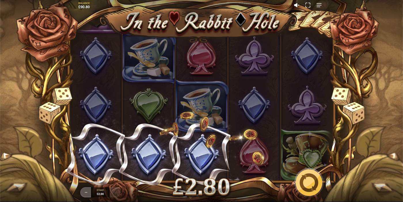 In the Rabbit Hole: image of winning