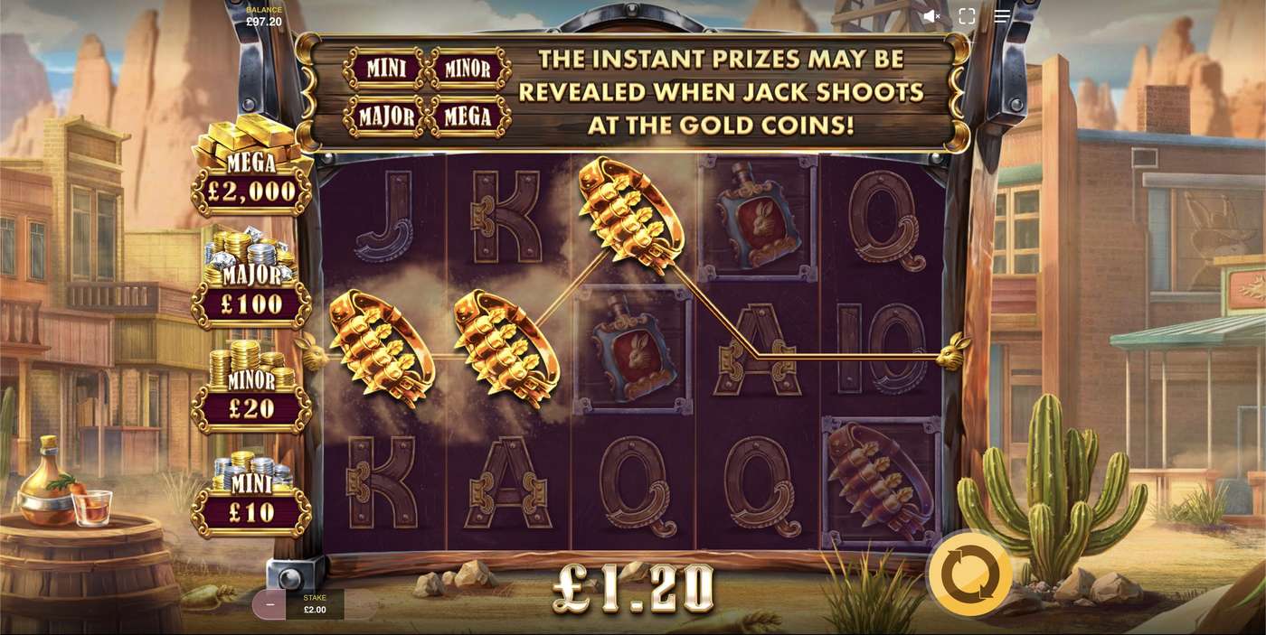 Jackrabbit Jackpots: image of winning
