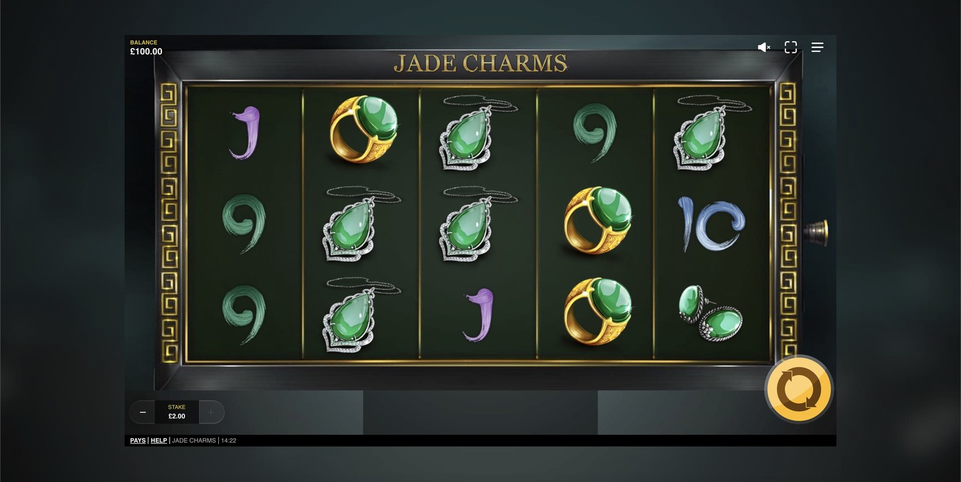 Jade Charms: image of main menu