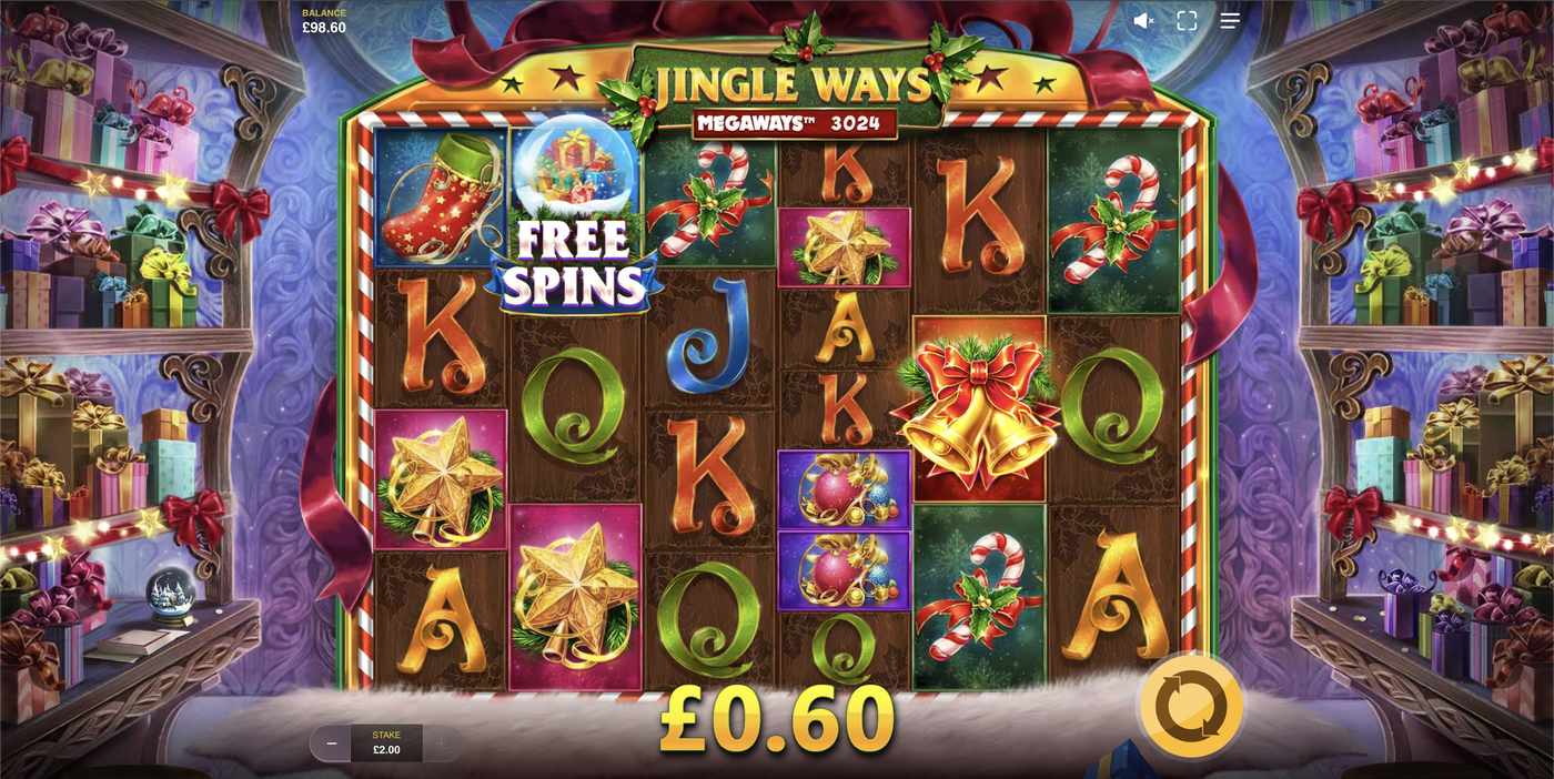 Jingle Ways MegaWays: image of winning