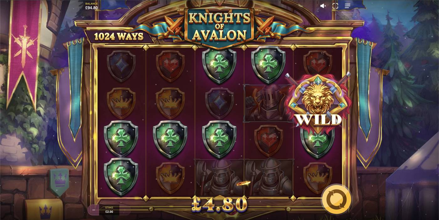 Knights of Avalon: image of winning