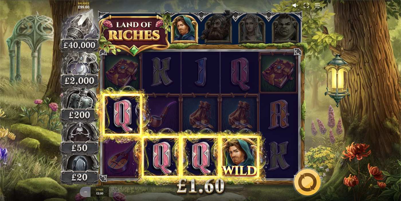 Land Of Riches: image of winning