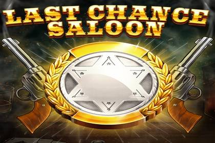 Last Chance Saloon Online Slot Logo