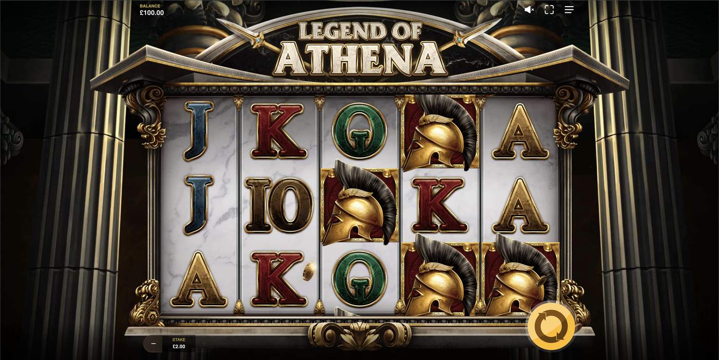Legend Of Athena: image of main menu