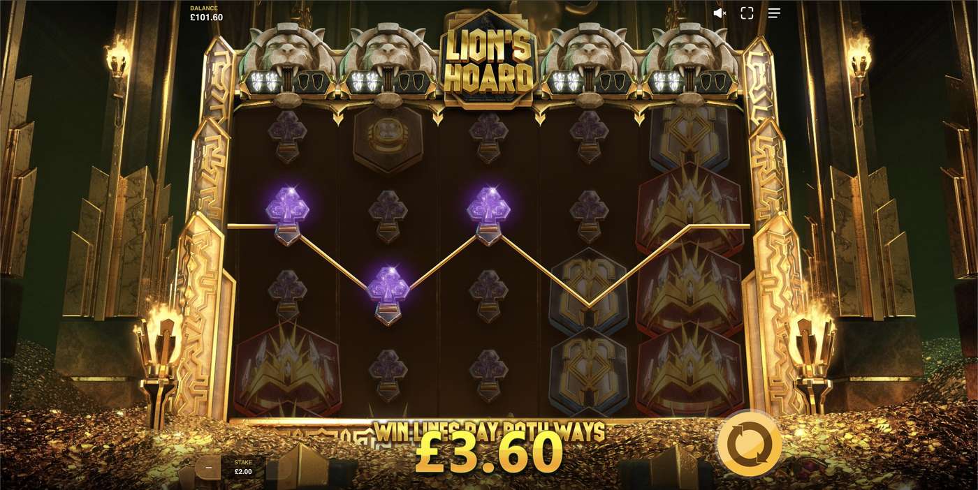 Lion's Hoard: image of winning
