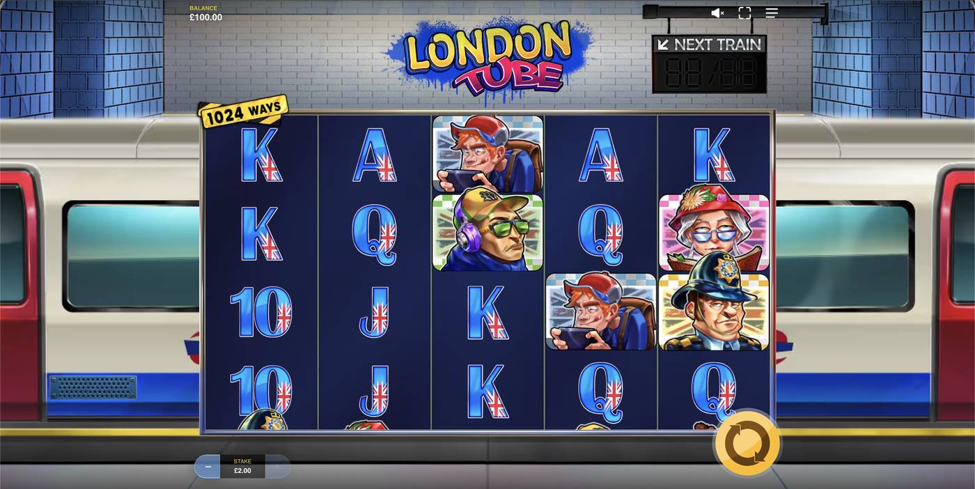 London Tube: image of main menu