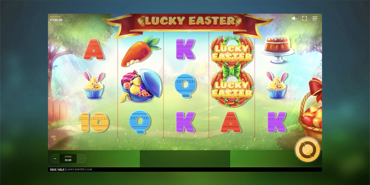 Lucky Easter: image of main menu