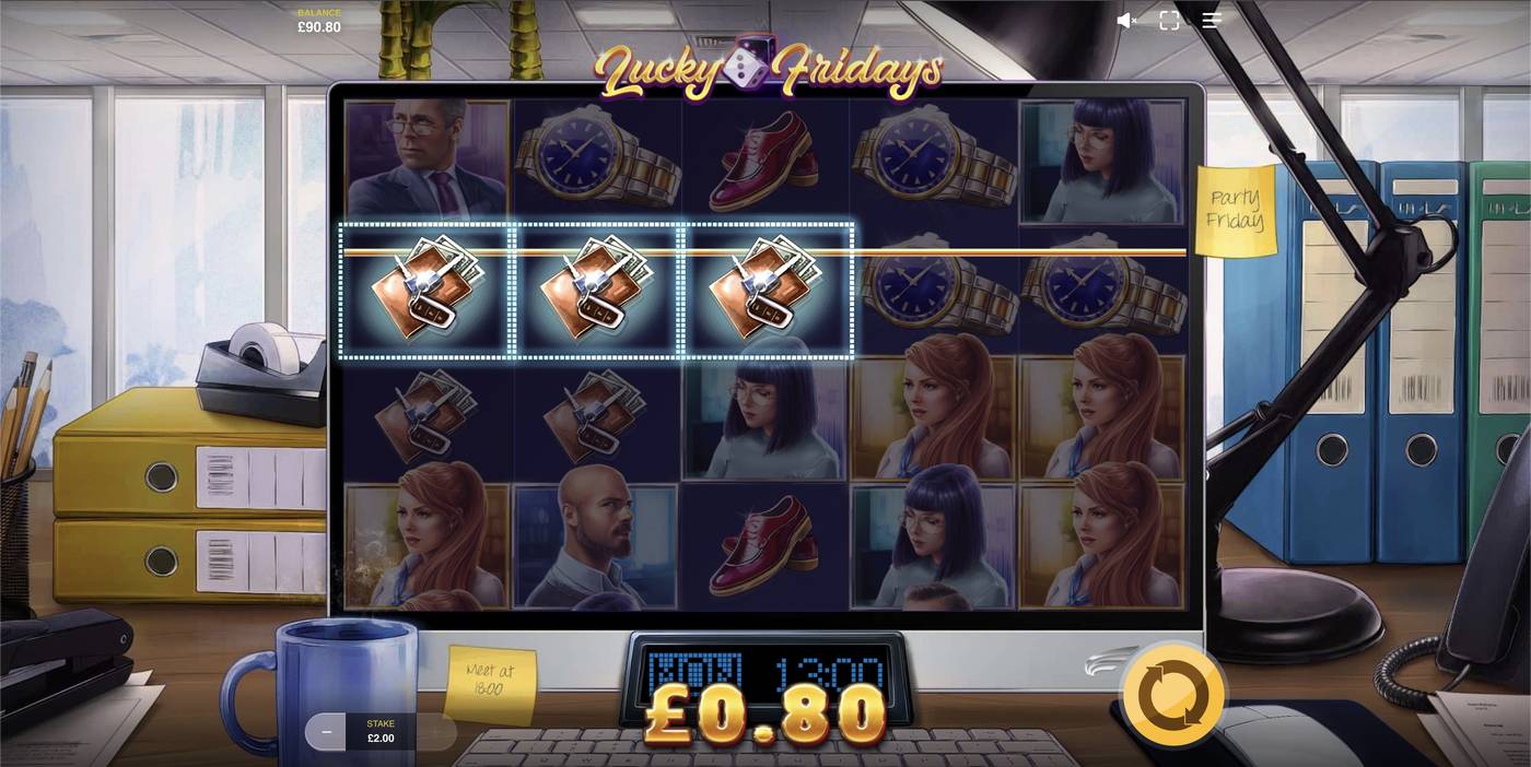 Lucky Fridays: image of winning