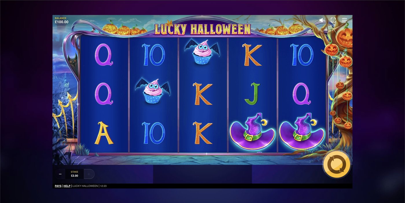 Lucky Halloween: image of main menu