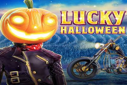 Lucky Halloween Online Slot Logo