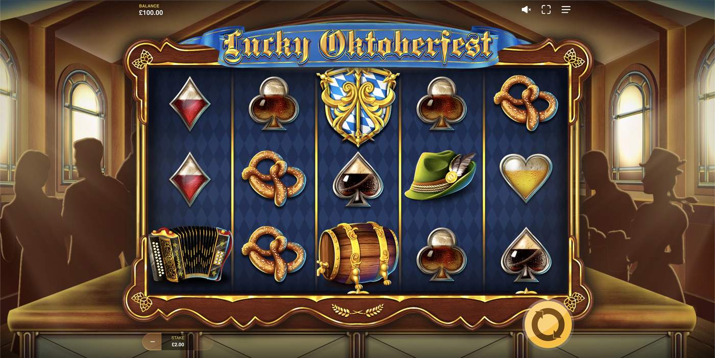Lucky Oktoberfest: image of main menu