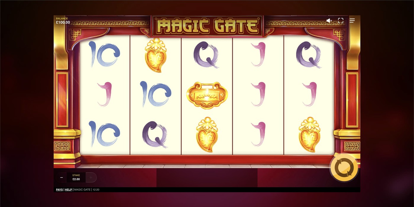 Magic Gate: image of main menu