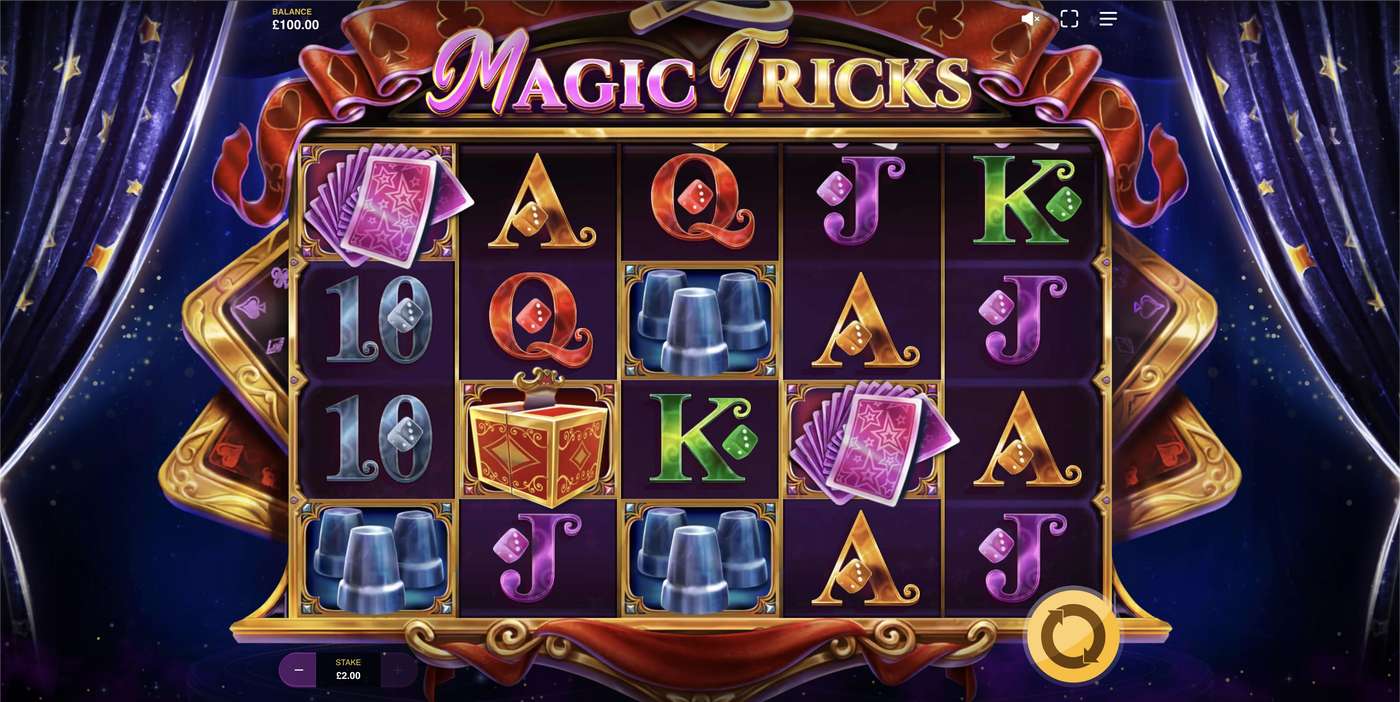 Majestic Mysteries Power Reels: image of main menu