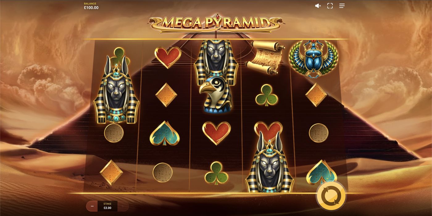Mega Pyramid: image of main menu