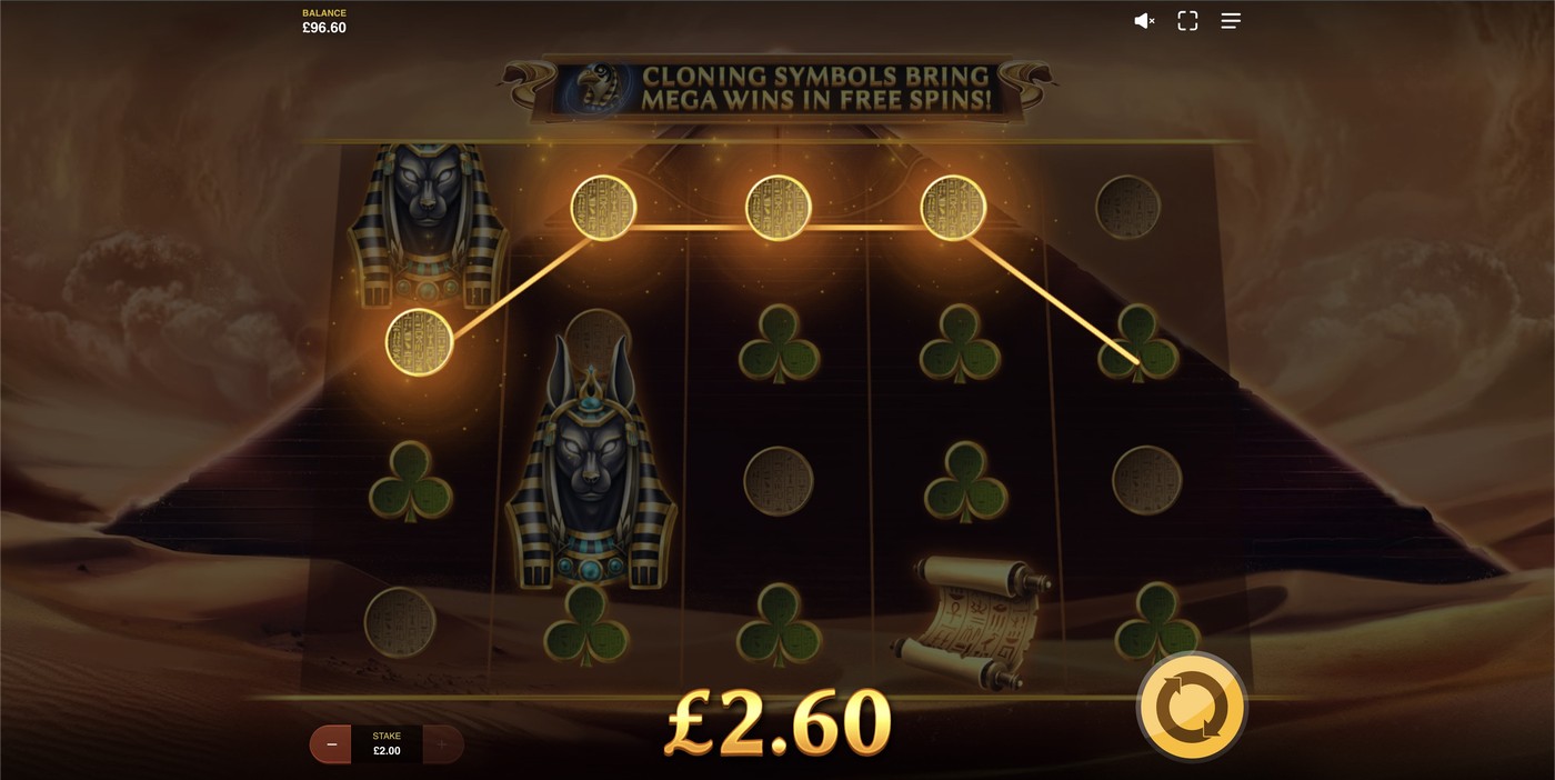 Mega Pyramid: image of winning