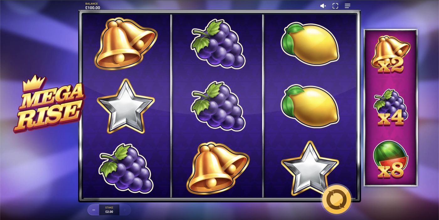 Mega Rise: image of main menu