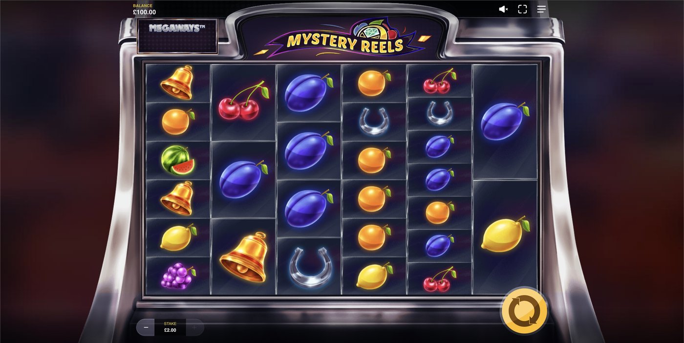 Mystery Reels Megaways: image of main menu