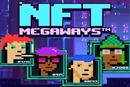 NFT Megaways Online Slot Logo