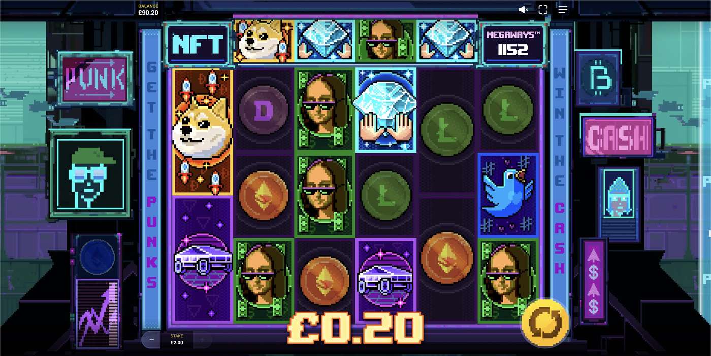 NFT Megaways: image of winning