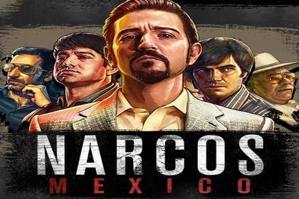 Narcos Mexico Online Slot Logo