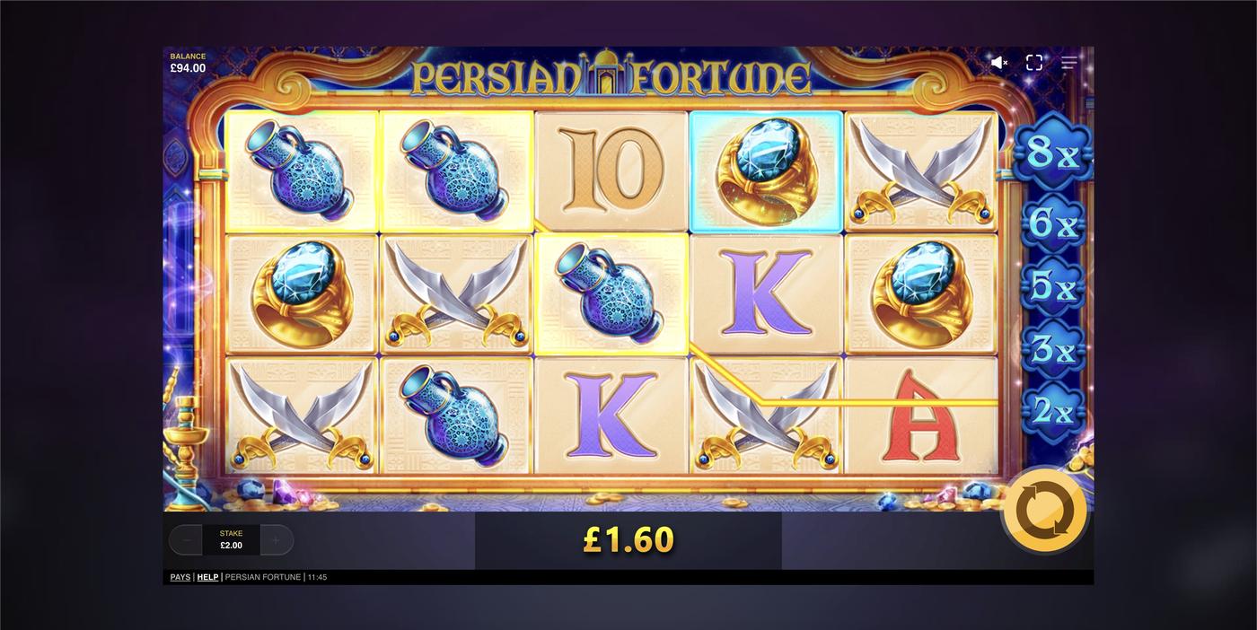 Persian Fortune: image of winning