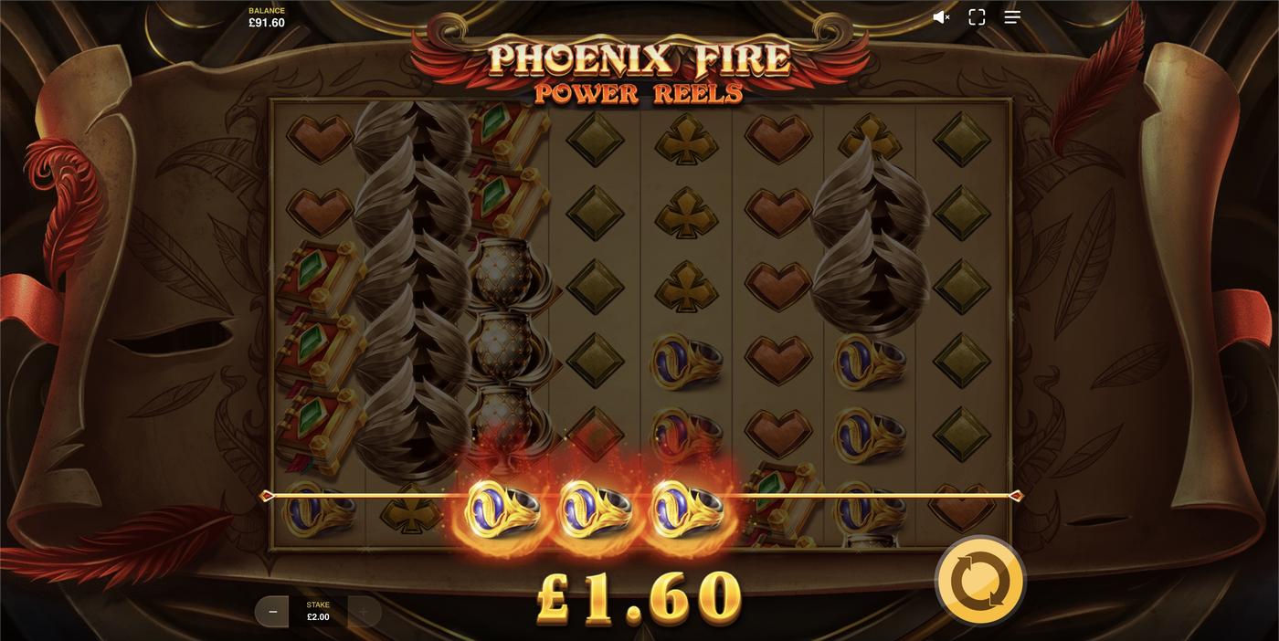 Phoenix Fire Power Reels: image of winning