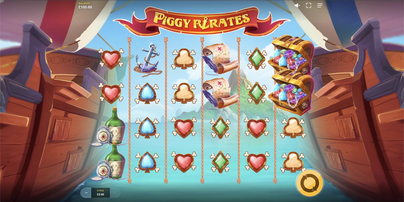 Piggy Pirates: image of main menu