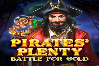 Pirates Plenty Battle for Gold Online Slot Logo
