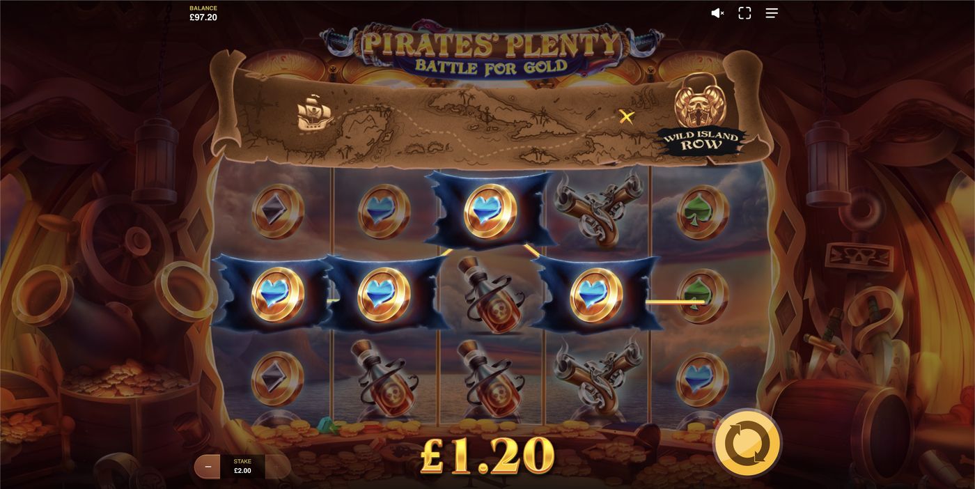 Pirates Plenty Battle for Gold: image of winning