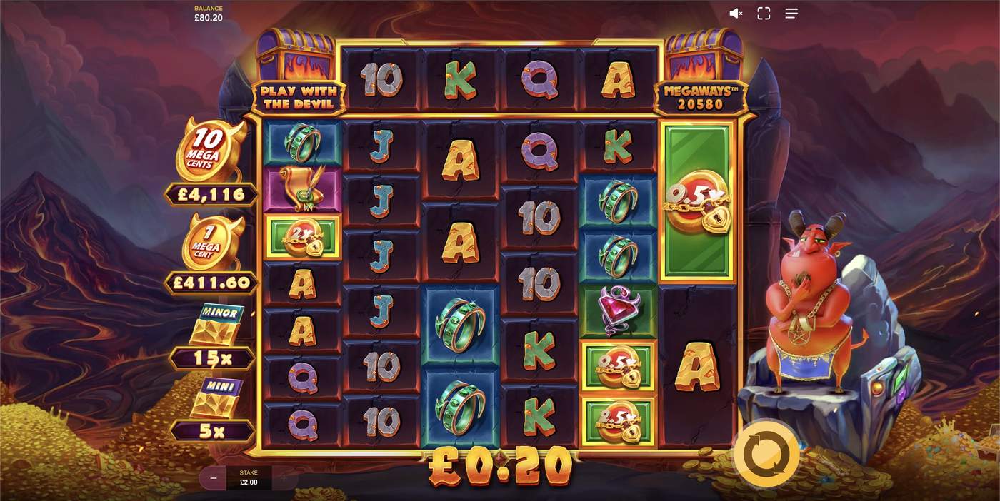Play With the Devil Megaways: image of winning