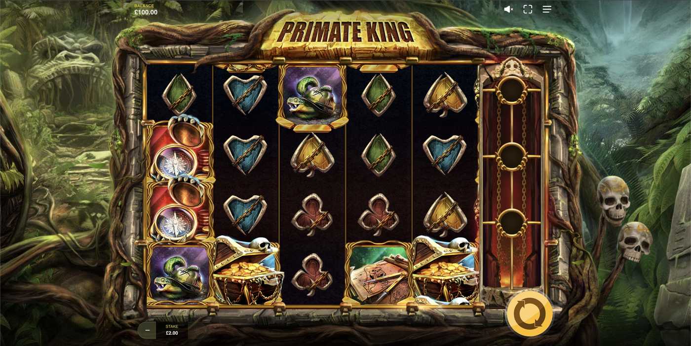 Primate King: image of main menu