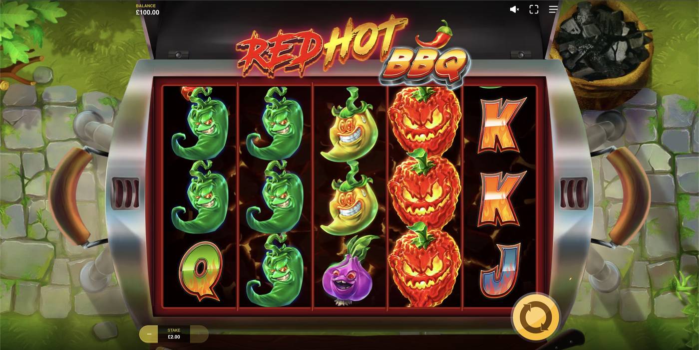 Red Hot BBQ: image of main menu