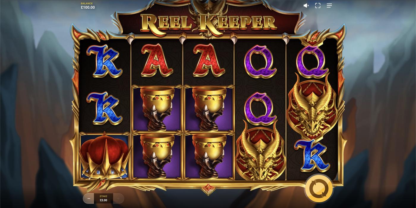 Reel Keeper: image of main menu