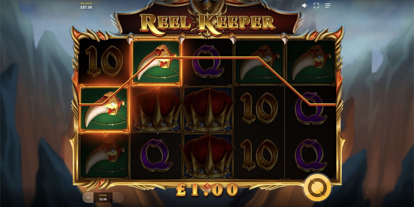 Reel Keeper: image of winning