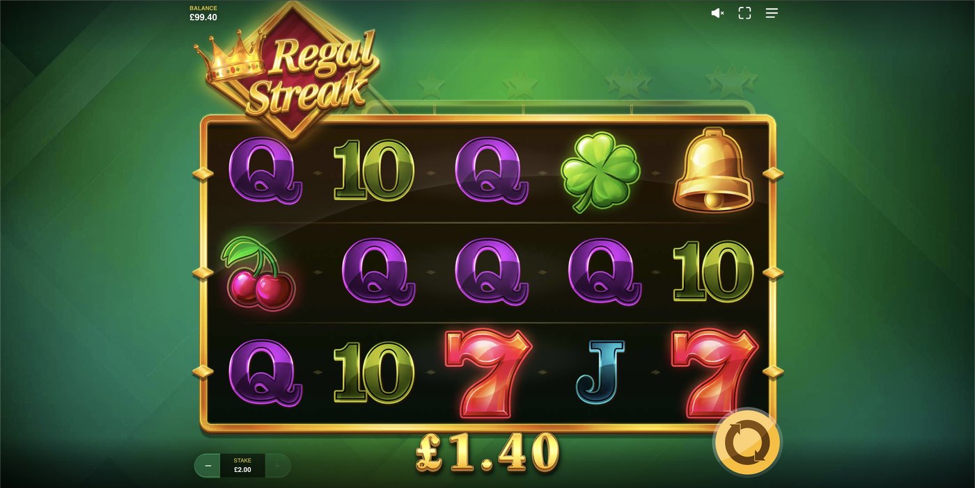 Regal Streak: image of winning