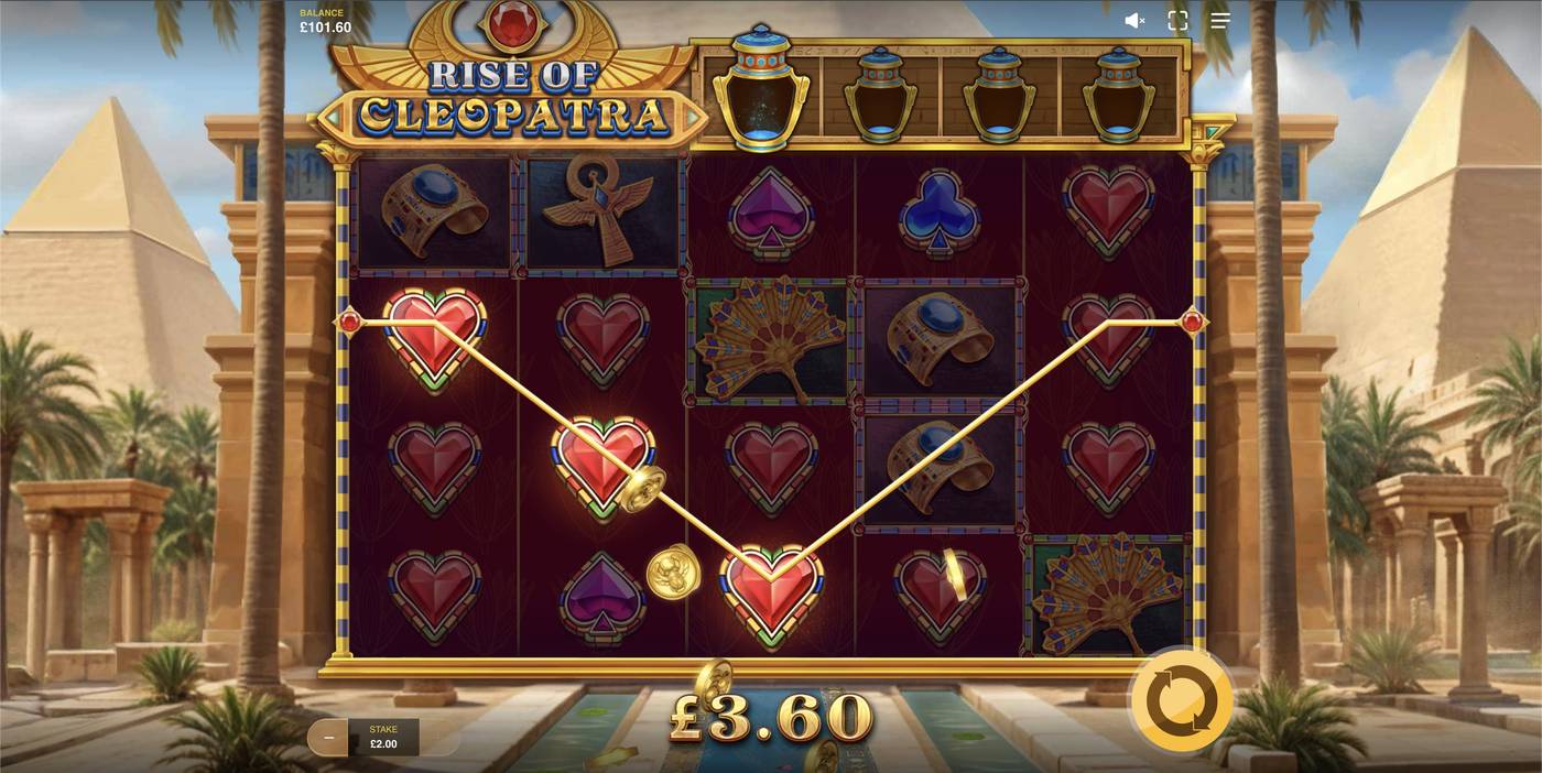 Rise Of Cleopatra: image of winning